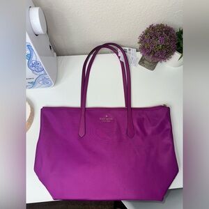 Kate Spade Vibrant Pink Tote Bag